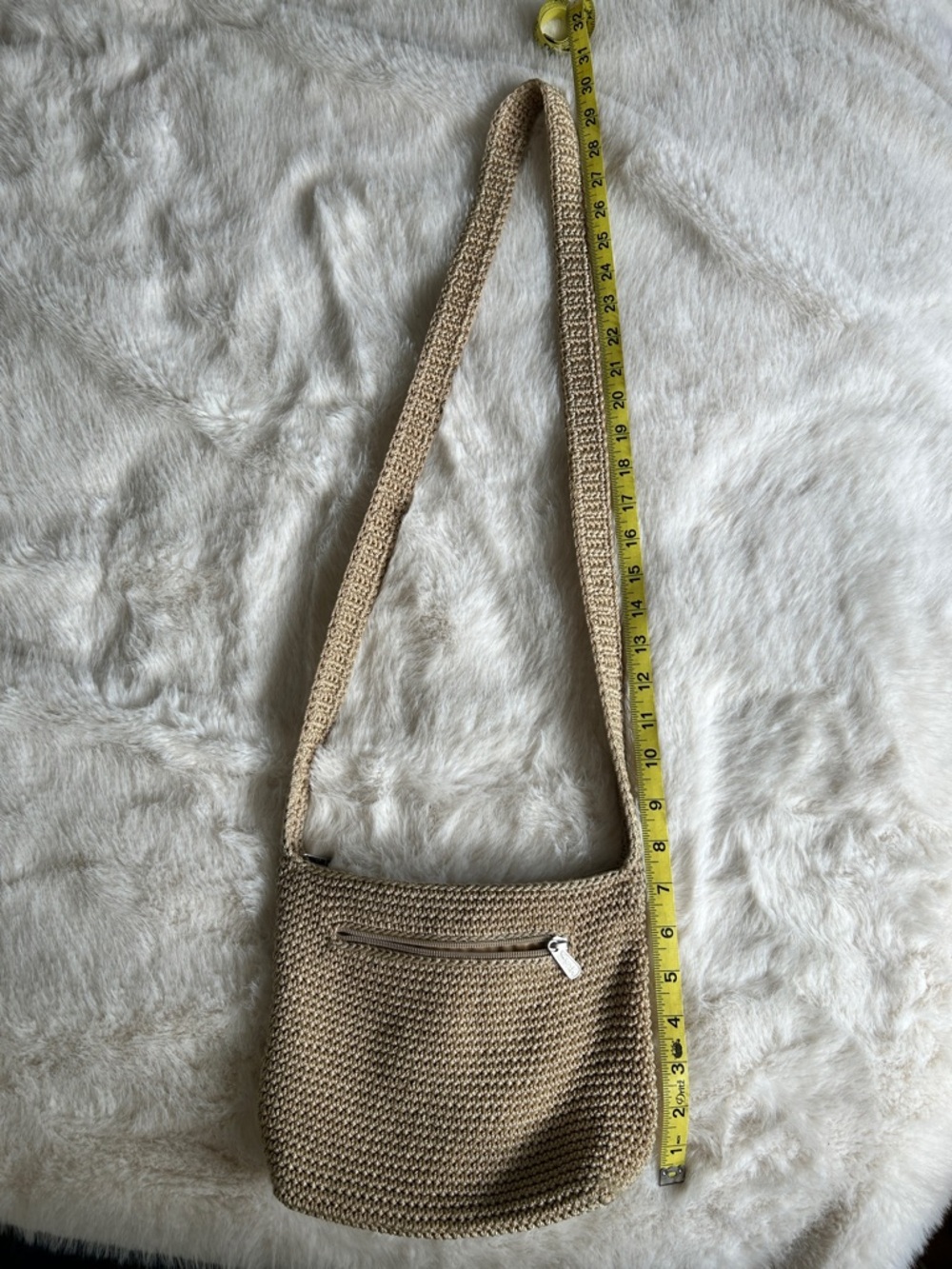 The Sak Beige Crossbody Bag - Picture 7 of 8